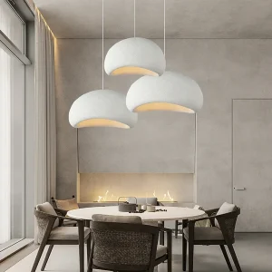 Minimalism Wabi Sabi LED Pendant Lights for Living Dining Room Restaurant Loft Decor Hanging Chandelier Art 1