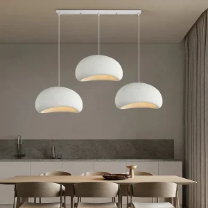 Minimalism Wabi Sabi LED Pendant Lights for Living Dining Room Restaurant Loft Decor Hanging Chandelier Art