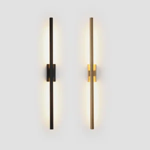 Nordic minimalist long Strip wall light luxury living room background wall bedroom bedside hotel corridor LED 2