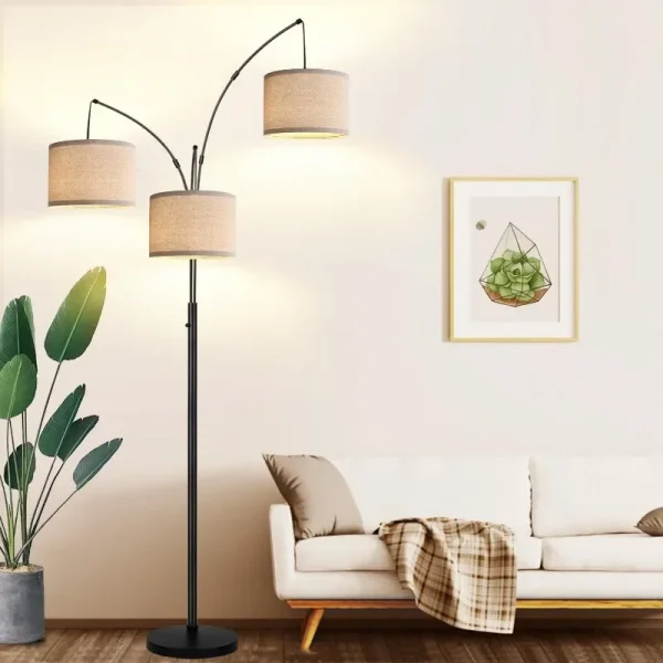 3 lights floor lamp