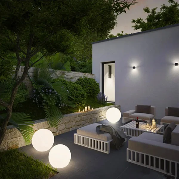 garden ball lights