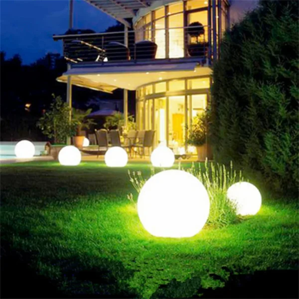 garden ball lights