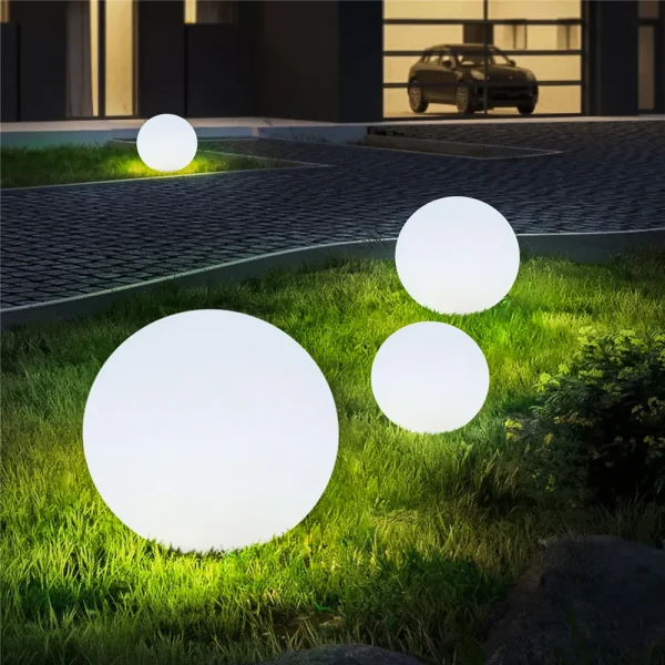 garden ball lights