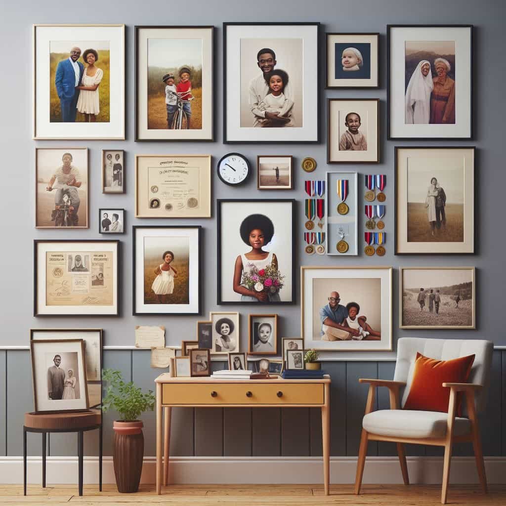 How to Decorate a Wall with Family Photos