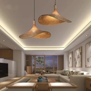 Pendant Light Rattan Hanging Lights - Image 3