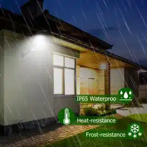 Led Outdoor Yard Light Ip65 Waterproof Motion Sensor Solar Street Light Multifunction Solar Lamp For Garden 2