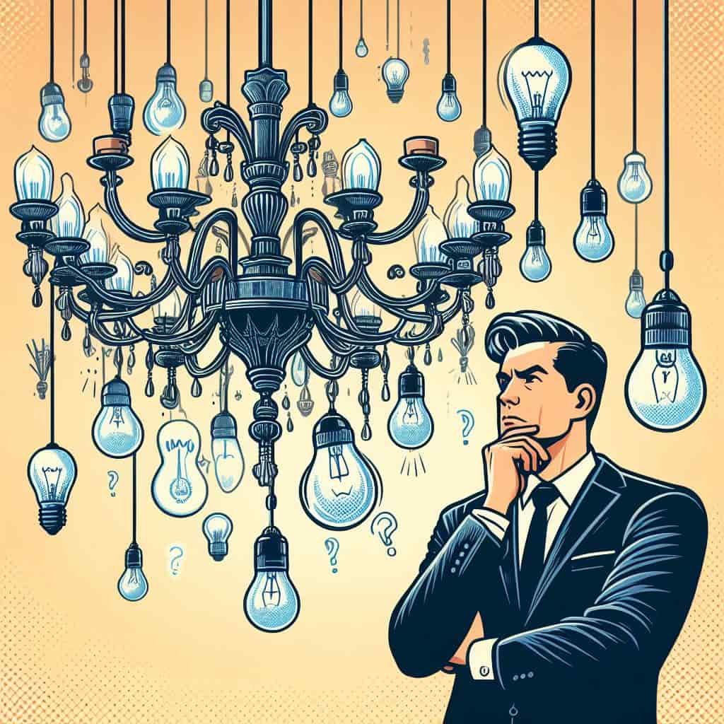 How Many Bulbs Are Used In Chandelier Shape Light Bulbs?