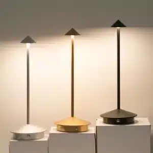 Rechargeable Table Lamp Led Touch Sensor Desktop Night Light Wireless Reading Lamp For Restaurant Hotel Bar