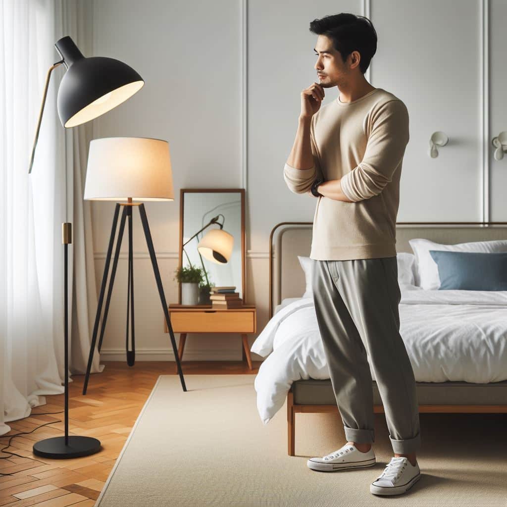 Where To Put A Floor Lamp In The Bedroom?